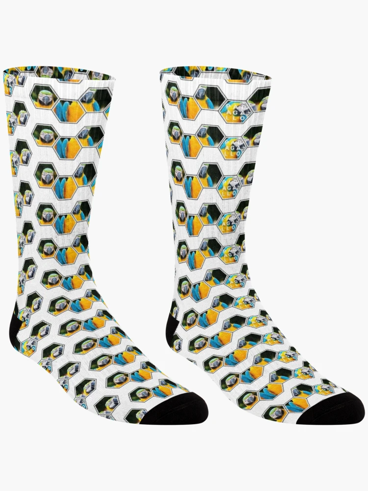 Thumbnail 3 of 5, Socks, Papagallo Parrots designed and sold by RicardoPeragua.