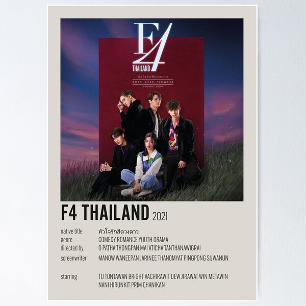 F4 Thailand Posters for Sale | Redbubble