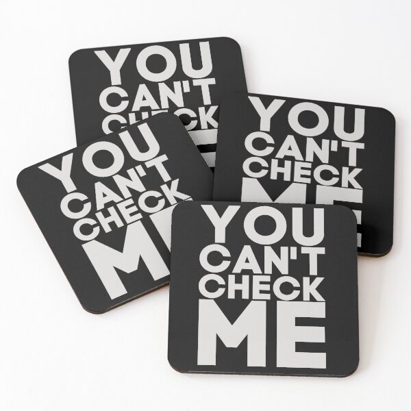 Item preview, YOU CAN'T CHECK ME designed and sold by RiserTees.