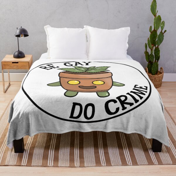 Item preview, Be Gay Do Crime Encourage Mint designed and sold by Chimericvoid.