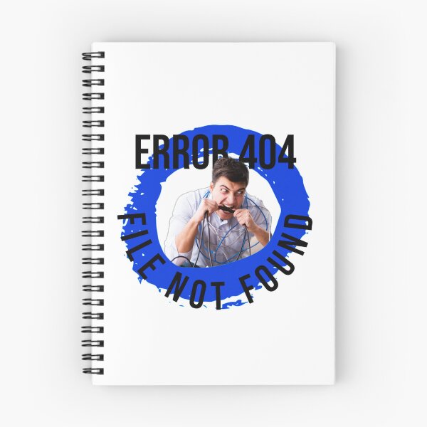Item preview, File Not Found | Error 404 Blue designed and sold by EDayMerch.