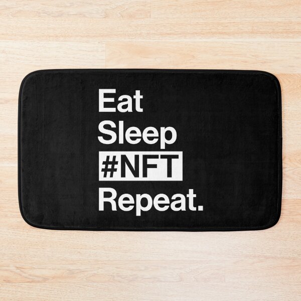 Item preview, Eat Sleep NFT Repeat designed and sold by heyluckyseven.