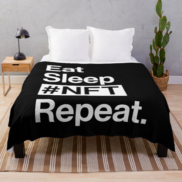 Item preview, Eat Sleep NFT Repeat designed and sold by heyluckyseven.