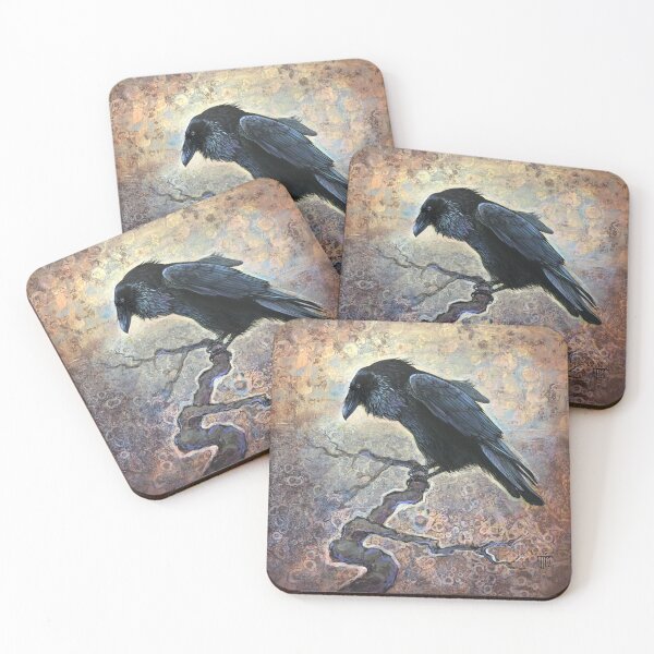 Item preview, Keeper of Dreams - a Raven Painting designed and sold by HaggisVitae.
