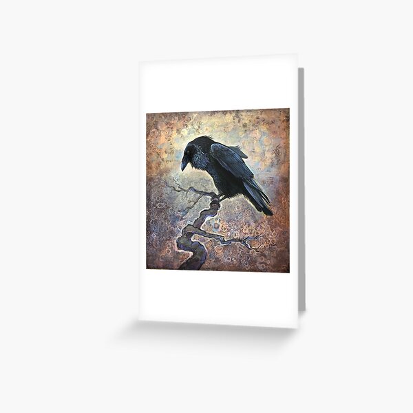 Item preview, Keeper of Dreams - a Raven Painting designed and sold by HaggisVitae.