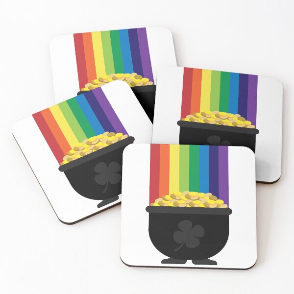 Item preview, Rainbow pot of gold designed and sold by Arianna Khalil.