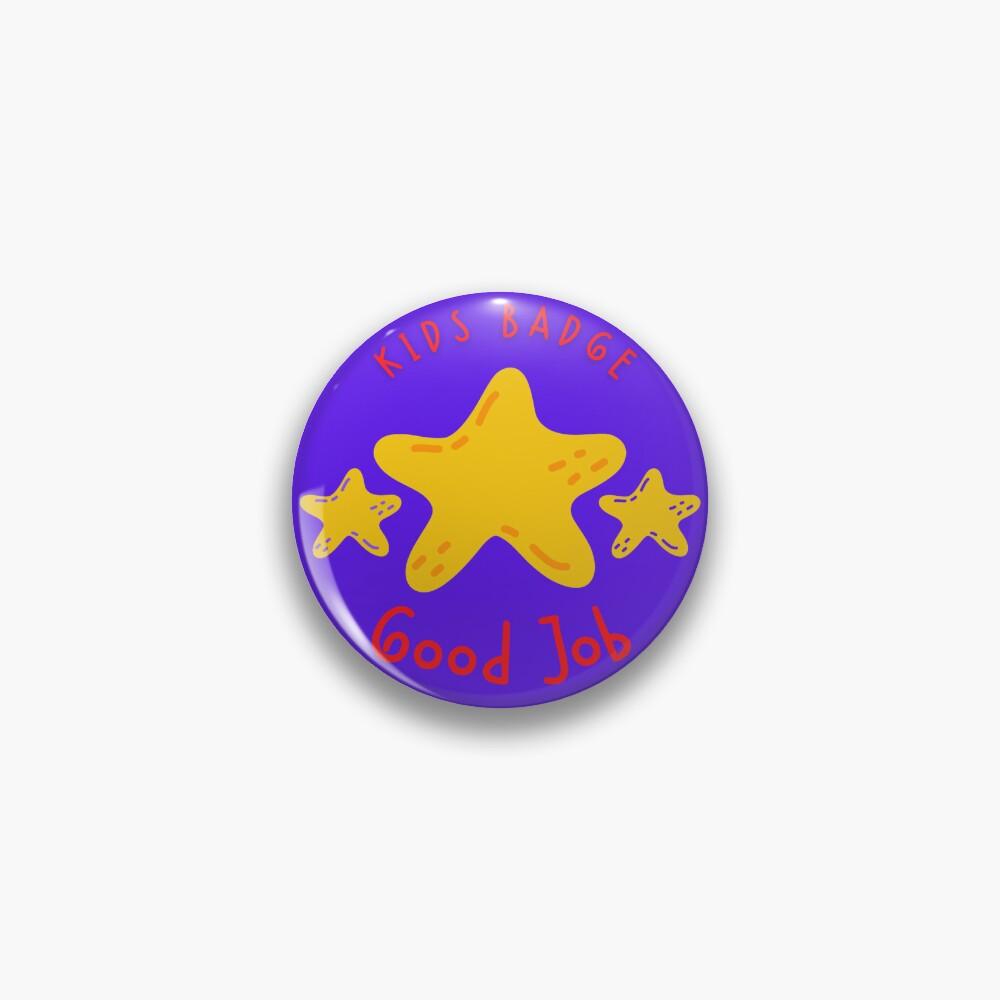 Kids Badge - Good Job Sticker | Sticker