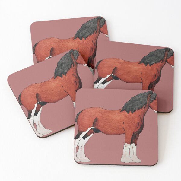 Item preview, Red Clydesdale designed and sold by Fave101.