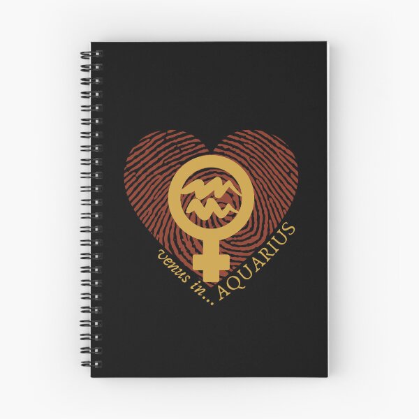 Item preview, VENUS IN AQUARIUS HEARTPRINT VALENTINE designed and sold by Mercurial Merkaba.
