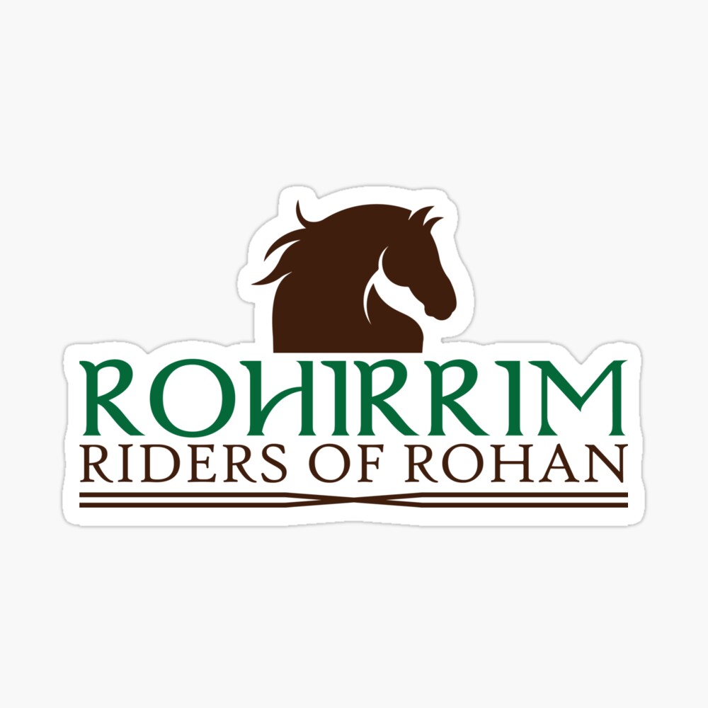 Riders of Rohan (Heraldic Colours) - Rohan - Posters and Art Prints |  TeePublic