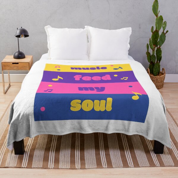 Item preview, music feed my soul designed and sold by DoraHappy.