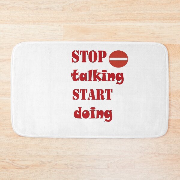 Item preview,  Copy of Stop Talking Start Doing Shirt, Unisex Sarcastic Shirt, Introvert Shirt, Stop Talking Funny T-Shirt, Inspirational Shirt, Motivational Shirt designed and sold by Fadwamoustakid.