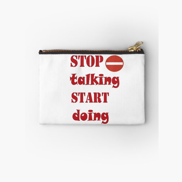 Item preview,  Copy of Stop Talking Start Doing Shirt, Unisex Sarcastic Shirt, Introvert Shirt, Stop Talking Funny T-Shirt, Inspirational Shirt, Motivational Shirt designed and sold by Fadwamoustakid.