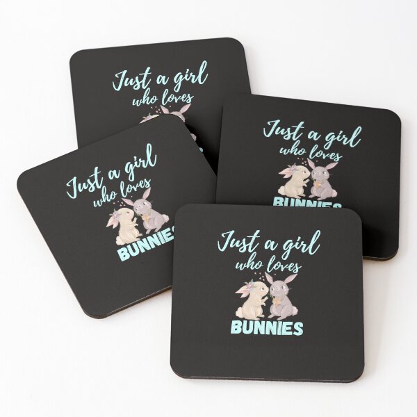 Item preview, Just A Girl Who Loves Bunnies - Rabbit t shirt designed and sold by Leslie Hasty.