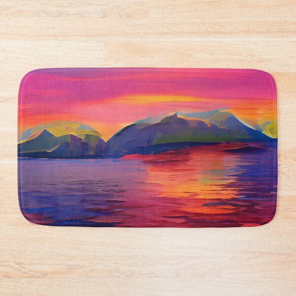 Item preview, Colorful fjords designed and sold by FlyingSprinkles.