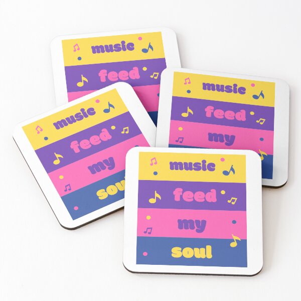 Item preview, music feed my soul designed and sold by DoraHappy.