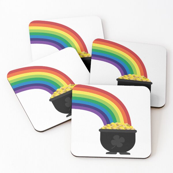 Item preview, Rainbow with pot of gold designed and sold by Arianna Khalil.