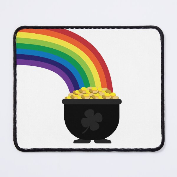 Item preview, Rainbow with pot of gold designed and sold by Arianna Khalil.