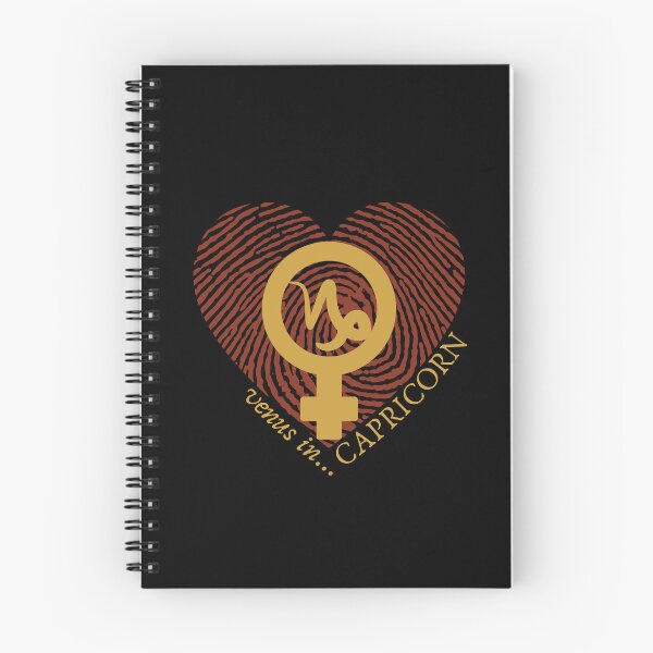 Item preview, VENUS IN CAPRICORN HEARTPRINT VALENTINE designed and sold by Mercurial Merkaba.