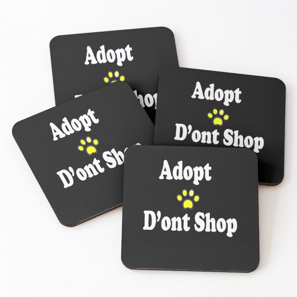 Item preview, adopt dont shop designed and sold by toufikpromo.