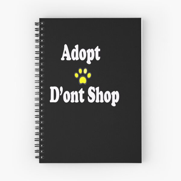 Item preview, adopt dont shop designed and sold by toufikpromo.
