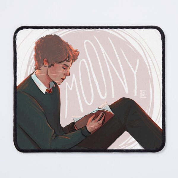 Item preview, moony reading sketch designed and sold by Firelace.