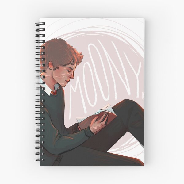 Item preview, moony reading sketch designed and sold by Firelace.