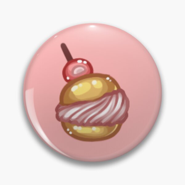 Item preview, Mini Strawberry Creme Puff designed and sold by DisabledSupport.