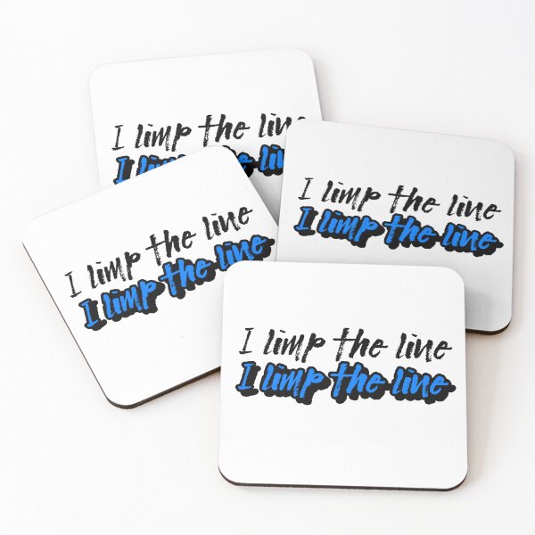 Item preview, Amputee limp song amputation funny slogan black font designed and sold by NerdnGeekshop.