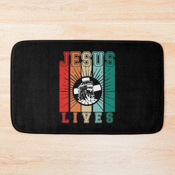 Item preview, Retro Colors Jesus Cross Lives designed and sold by PeachesMommy.