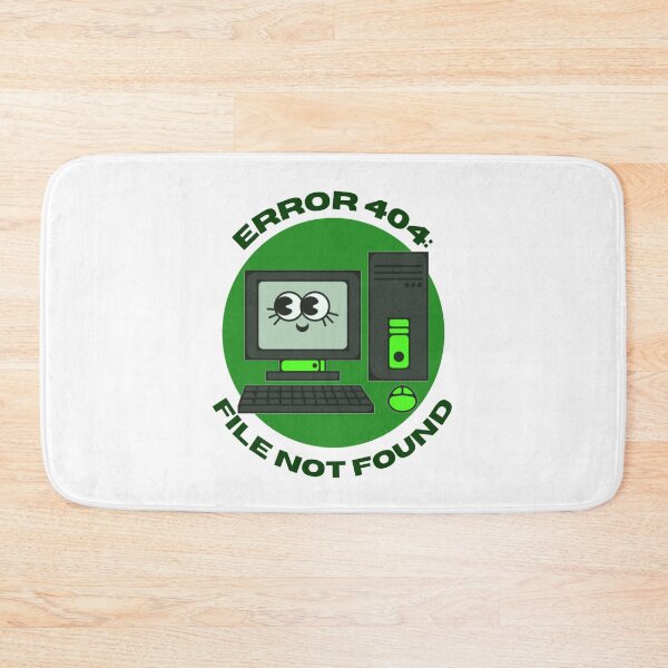 Item preview, File Not Found | Error 404 Computer Green designed and sold by EDayMerch.
