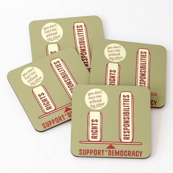Item preview, Support Democracy designed and sold by sandpiperstudio.