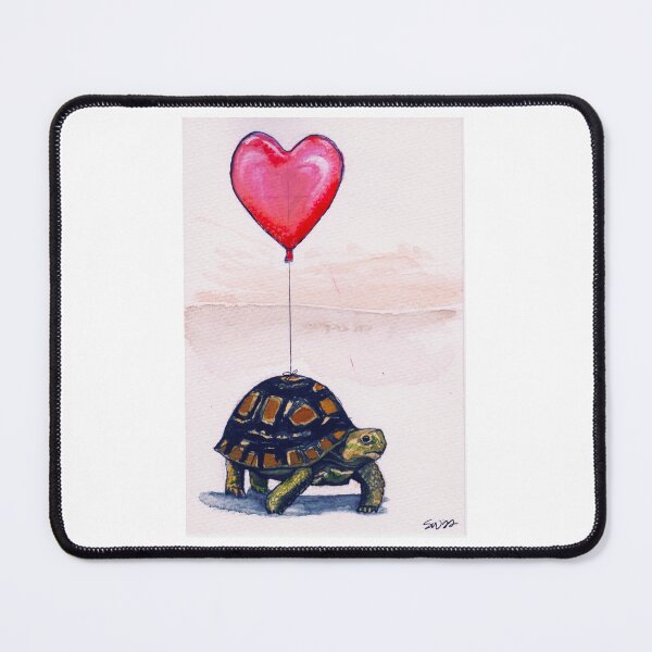 Item preview, Valentine Tortoise designed and sold by HereBeUnicorns.