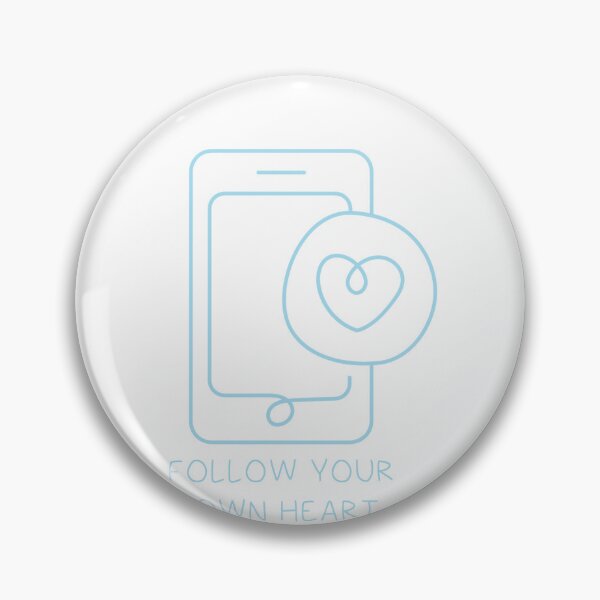 Item preview, FOLLOW YOUR  OWN HEART STICKER  designed and sold by DiscoVibes.