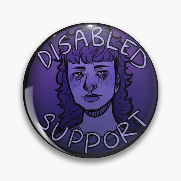 Item preview, Disabled Support Sticker designed and sold by DisabledSupport.