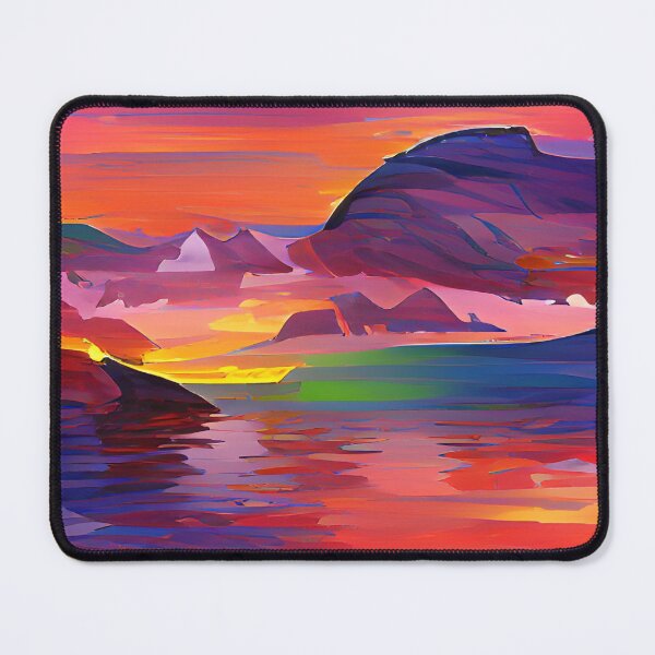 Item preview, Colorful fjords tapestry designed and sold by FlyingSprinkles.