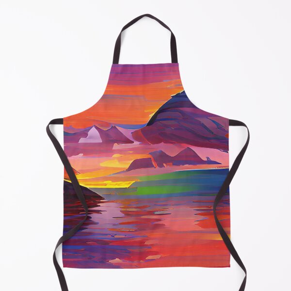 Item preview, Colorful fjords tapestry designed and sold by FlyingSprinkles.