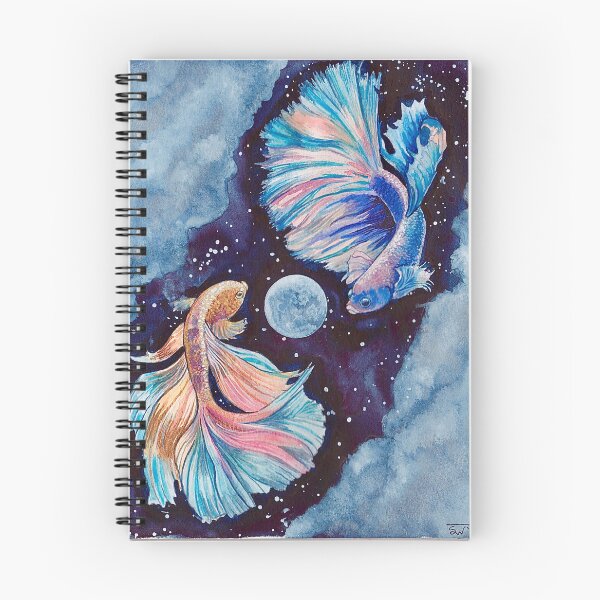 Item preview, Cosmic Bettas designed and sold by HereBeUnicorns.