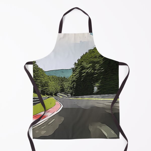 Item preview, Nürburgring Nordschleife Fuchsröhre – Legendary Green Hell Corner, German Motorsport Track Art designed and sold by Road To Track.