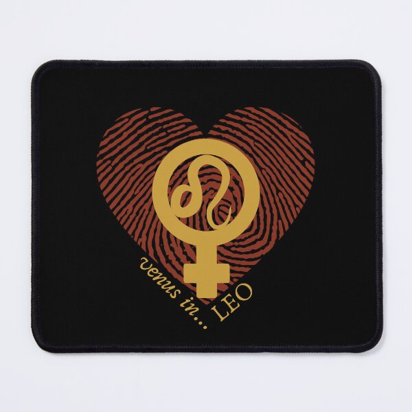 Item preview, VENUS IN LEO HEARTPRINT VALENTINE designed and sold by Mercurial Merkaba.