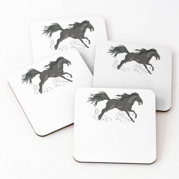 Item preview, black horse designed and sold by zaher97.