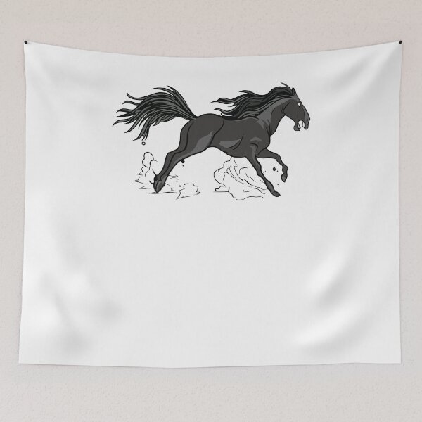 Item preview, black horse designed and sold by zaher97.