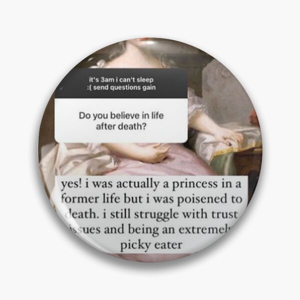 Item preview, i was a princess in a former life designed and sold by browniecat.