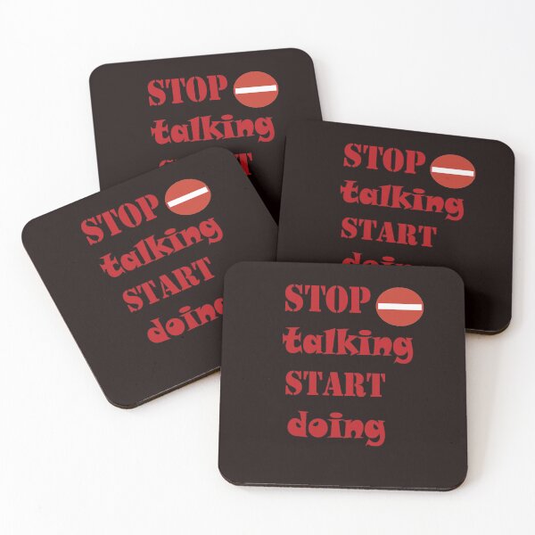 Item preview, Copy of Copy of Stop Talking Start Doing Shirt, Unisex Sarcastic Shirt, Introvert Shirt, Stop Talking Funny T-Shirt, Inspirational Shirt, Motivational Shirt designed and sold by Fadwamoustakid.