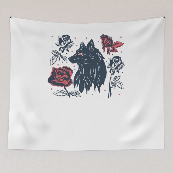 Item preview, black wolf designed and sold by zaher97.