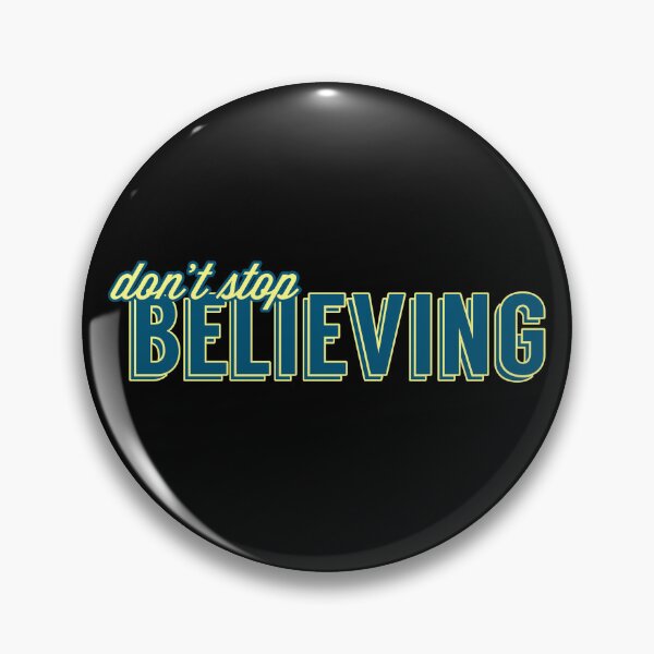 Item preview, Don’t Stop Believing designed and sold by PeaceLoveAndTV.