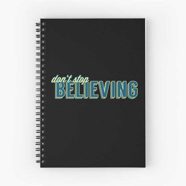 Item preview, Don’t Stop Believing designed and sold by PeaceLoveAndTV.
