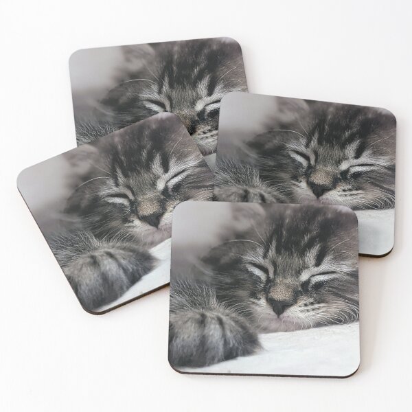 Item preview, Sleepy tabby kitten designed and sold by Fluffycat2020.