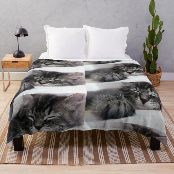 Item preview, Sleepy tabby kitten designed and sold by Fluffycat2020.
