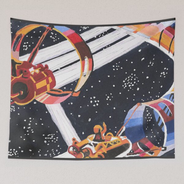 Item preview, Duga Radar Mural designed and sold by Fave101.